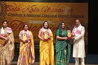 Tejaswini organise a classical dance program Bala Kala Utsavam at Kalakshetra