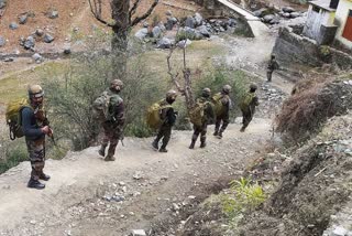 POONCH PATROLLING  POONCH TERRORIST ATTACK  പൂഞ്ച് മേഖല തെരച്ചിൽ  പൂഞ്ച് ഭീകരാക്രമണം