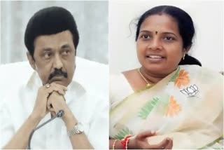 CM Stalin, MLA Vanathi Srinivasan