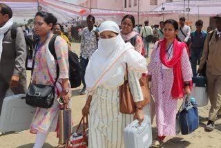 Employees for voting at polling booths