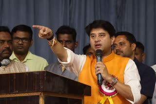 JYOTIRADITYA SCINDIA IN GWALIOR