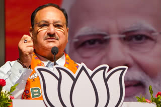 In a scathing attack on Congress, BJP president J P Nadda on Monday alleged that the grand old party is "anti-Sanatan" and "anti-Ram" and that it joins hands with anti-national forces. Nadda, who addressed election rallies at Peddapalli and Bhongir in Telangana, also said Congress leader Rahul Gandhi accusing the BJP of seeking to end reservations is a case of pot calling the kettle black.