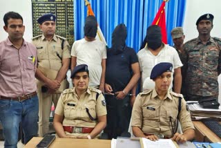 मुजफ्फरपुर में तीन शातिर ठग गिरफ्तार