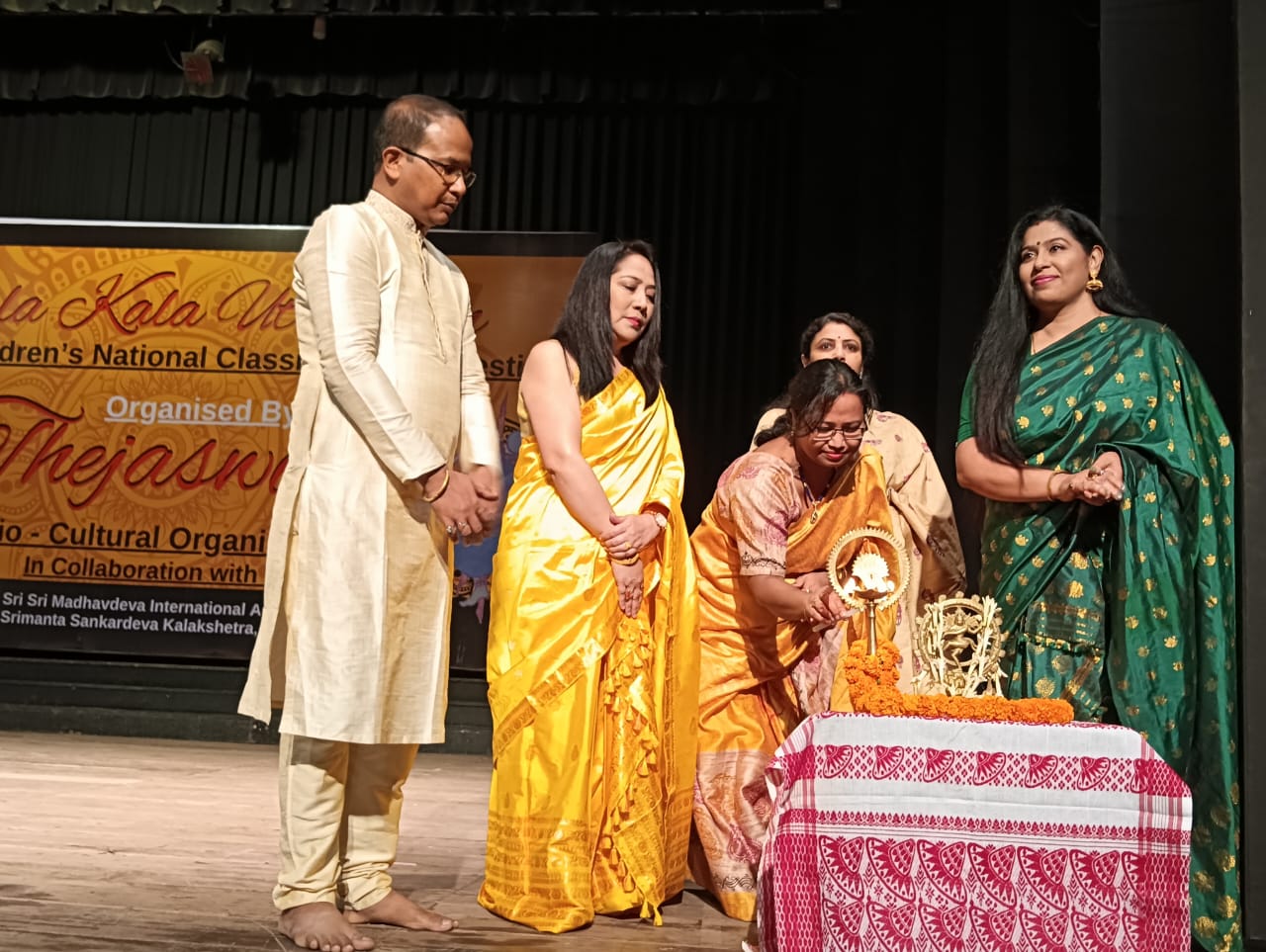 Tejaswini organise a classical dance program Bala Kala Utsavam at Kalakshetra