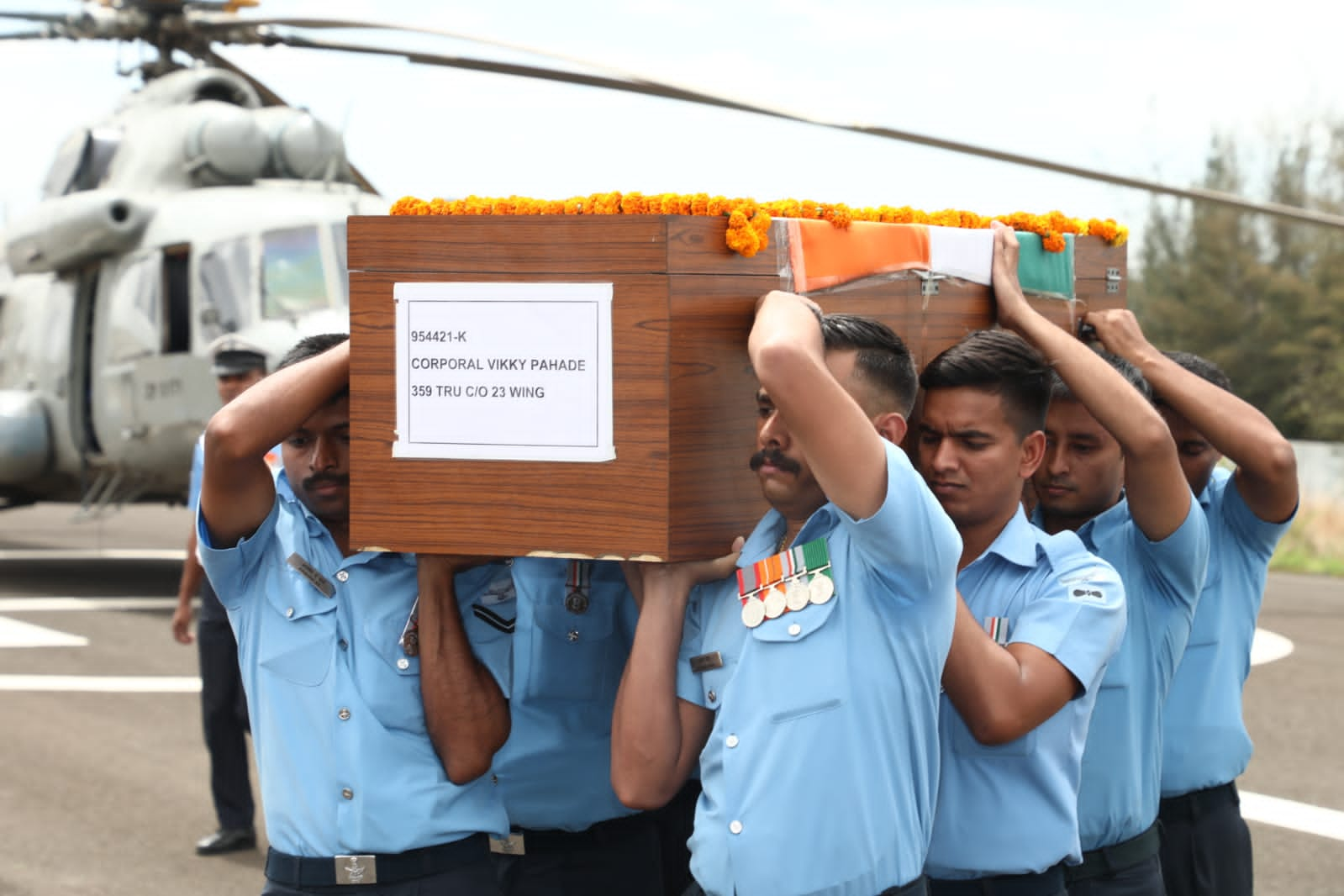 CHHINDWARA JAWAN Vicky LAST RITES