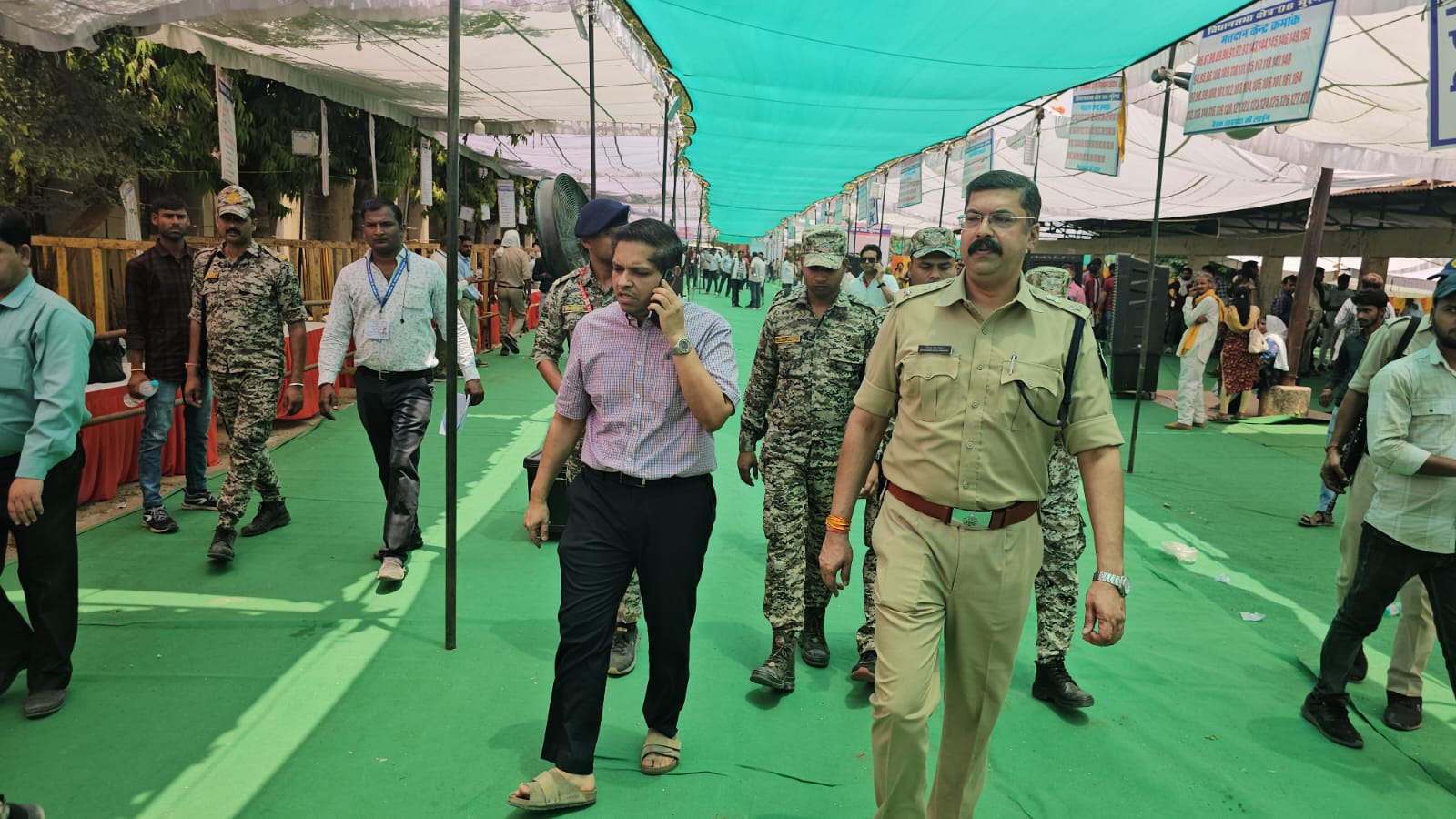 VOTING MORENA LOKSABHA SEAT