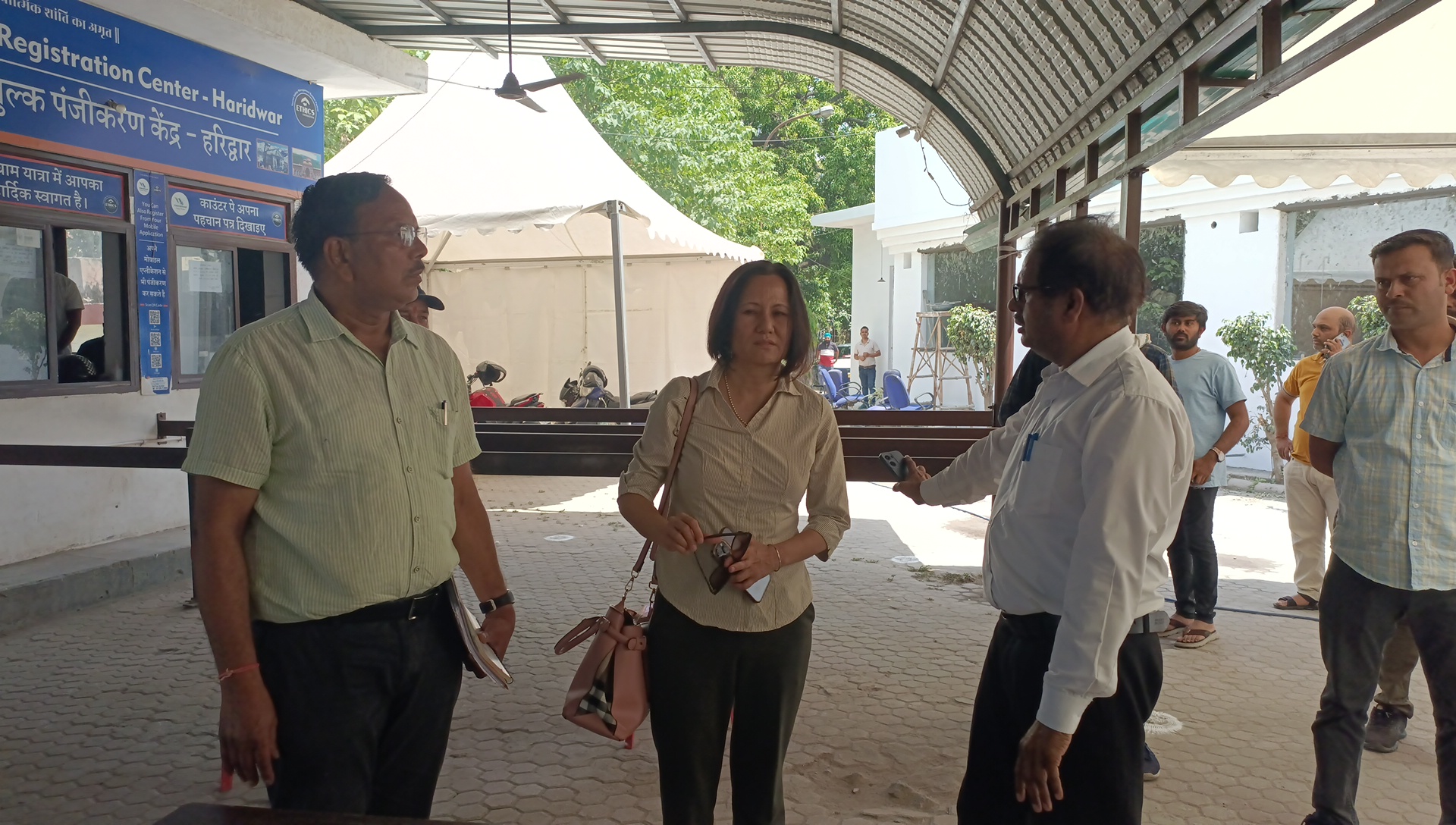 Pooja Garbyal in Haridwar