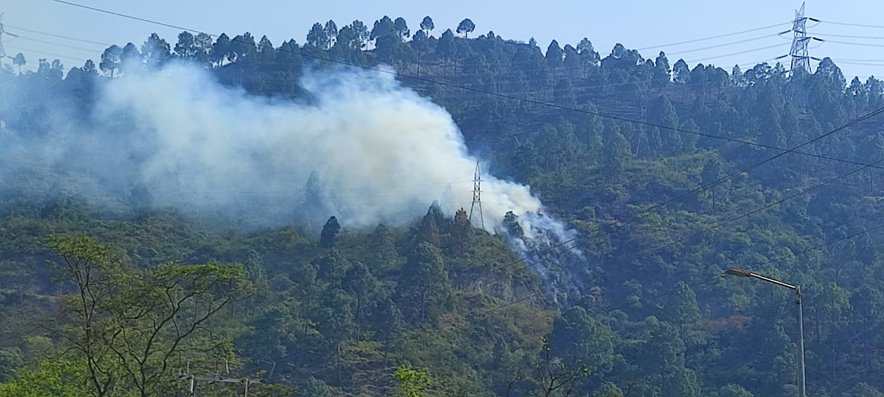 forest fire in Uttarakhand
