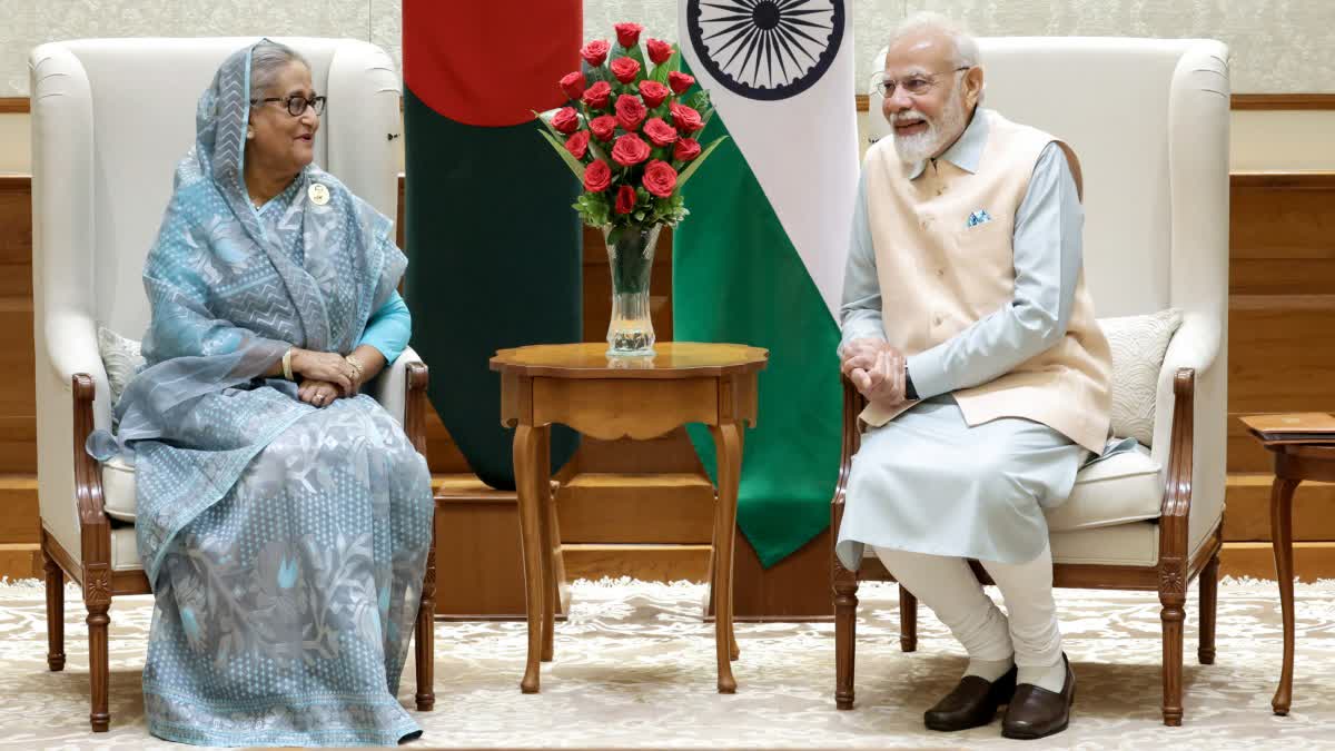 PM Modi, Sheikh Hasina