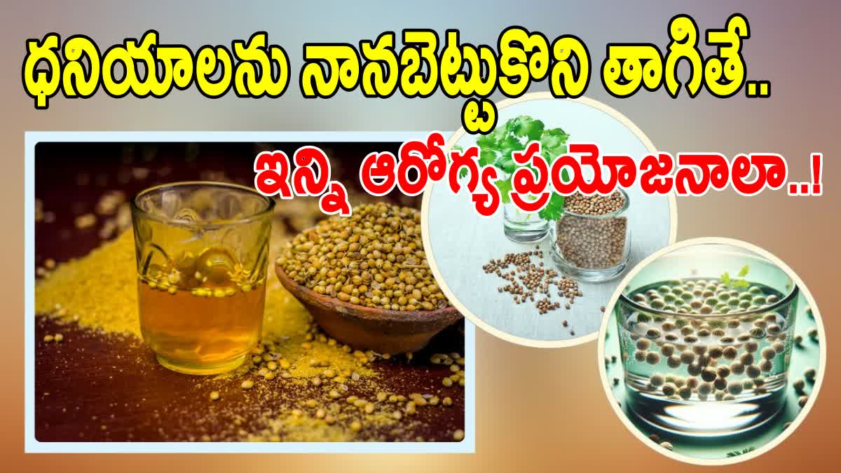 Benefits Of Soaked Coriander Water