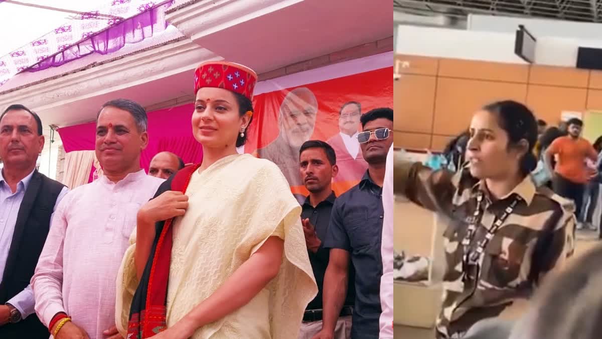 Kangana Ranaut Slapped By CISF