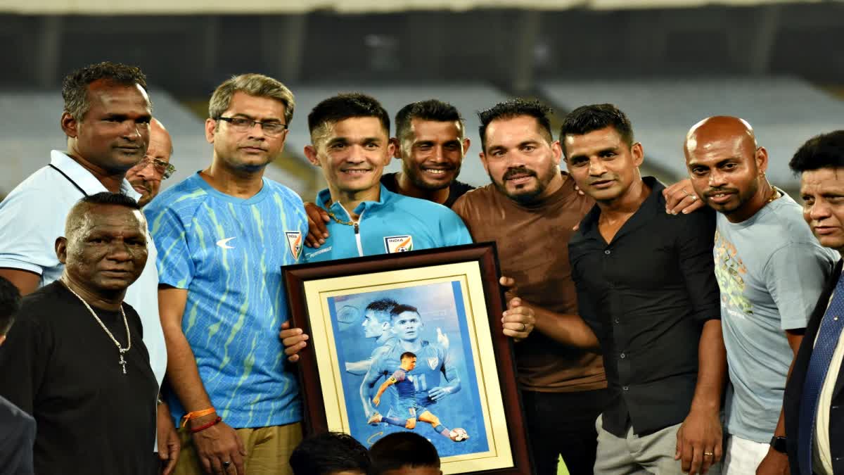Sunil Chhetri Bids Adieu International Football