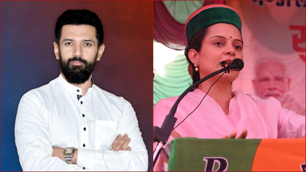 Chirag Paswan and Kangana Ranaut