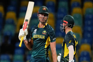 Opener David Warner and all-rounder Marcus Stoinis scored half-centuries as 2021 champions Australia opened their account in the T20 World Cup with a 39-run win against Oman at the Kensington Oval stadium in Barbados on Thursday.