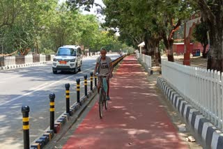 cycling-tracks-are-being-built-for-common-people-in-dhurwa-ranchi