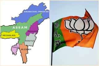 The BJP cut a sorry figure in northeastern border states of Manipur, Nagaland and Mizoram in the Lok Sabha Elections 2024.