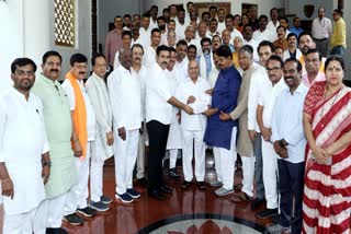 BJP leaders Meet Governor