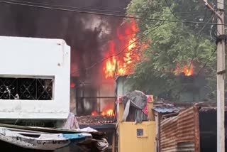 Fire Accident in Nampally