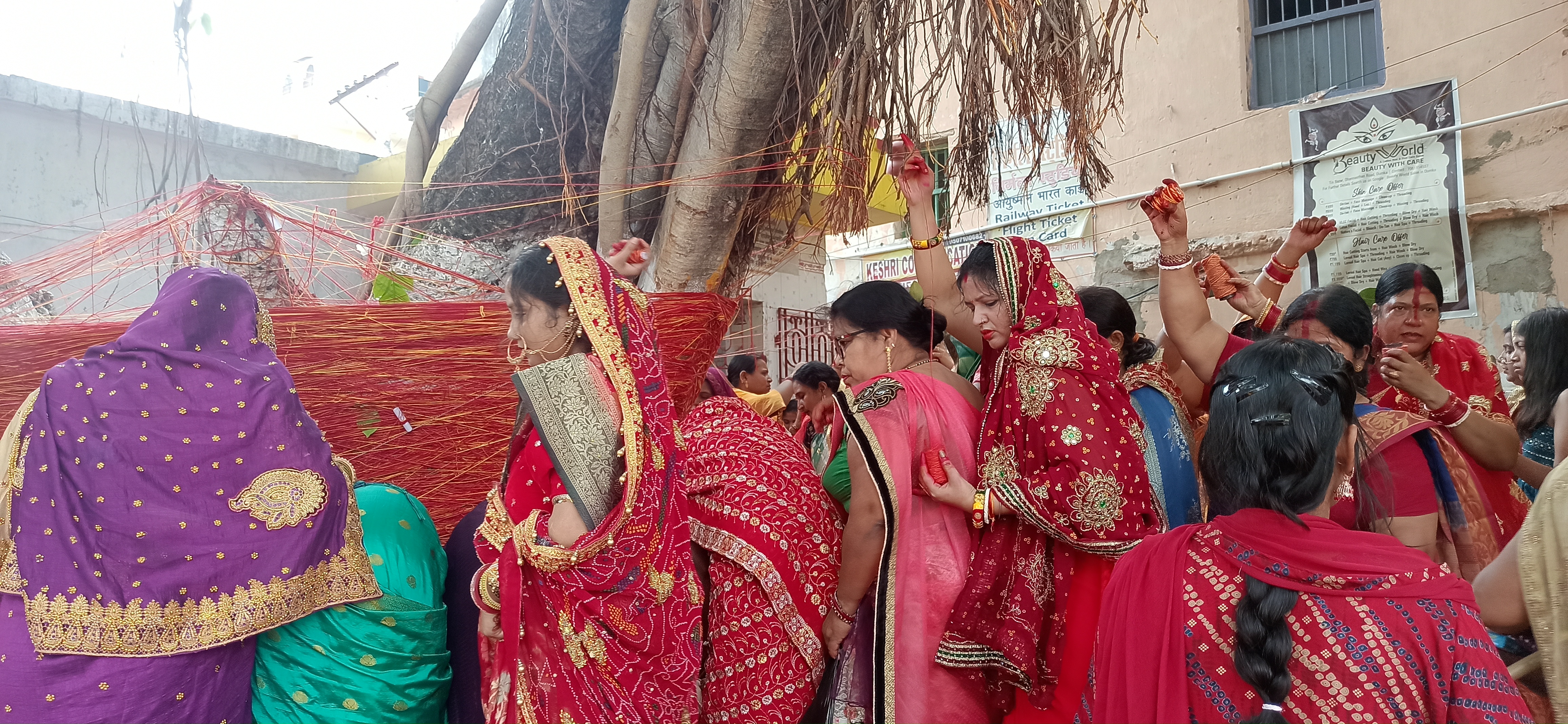 Vat Savitri Puja in Dumka