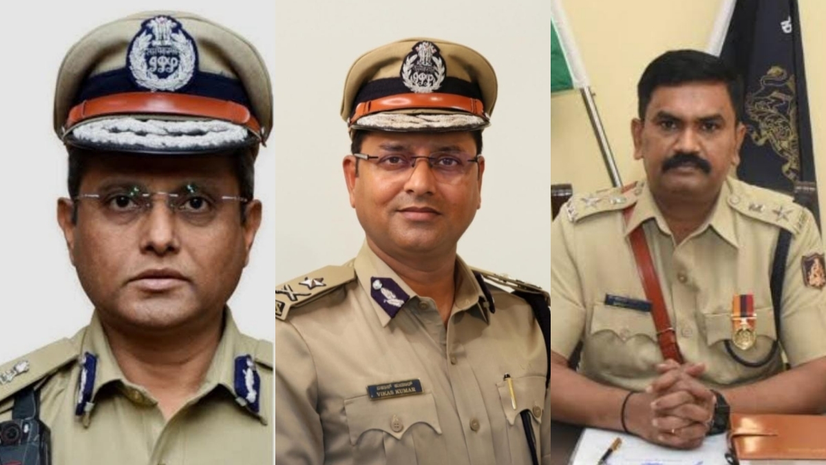 இடைநீக்கம் செய்யப்பட்ட கர்நாடக காவல் உயர் அலுவலர்கள்