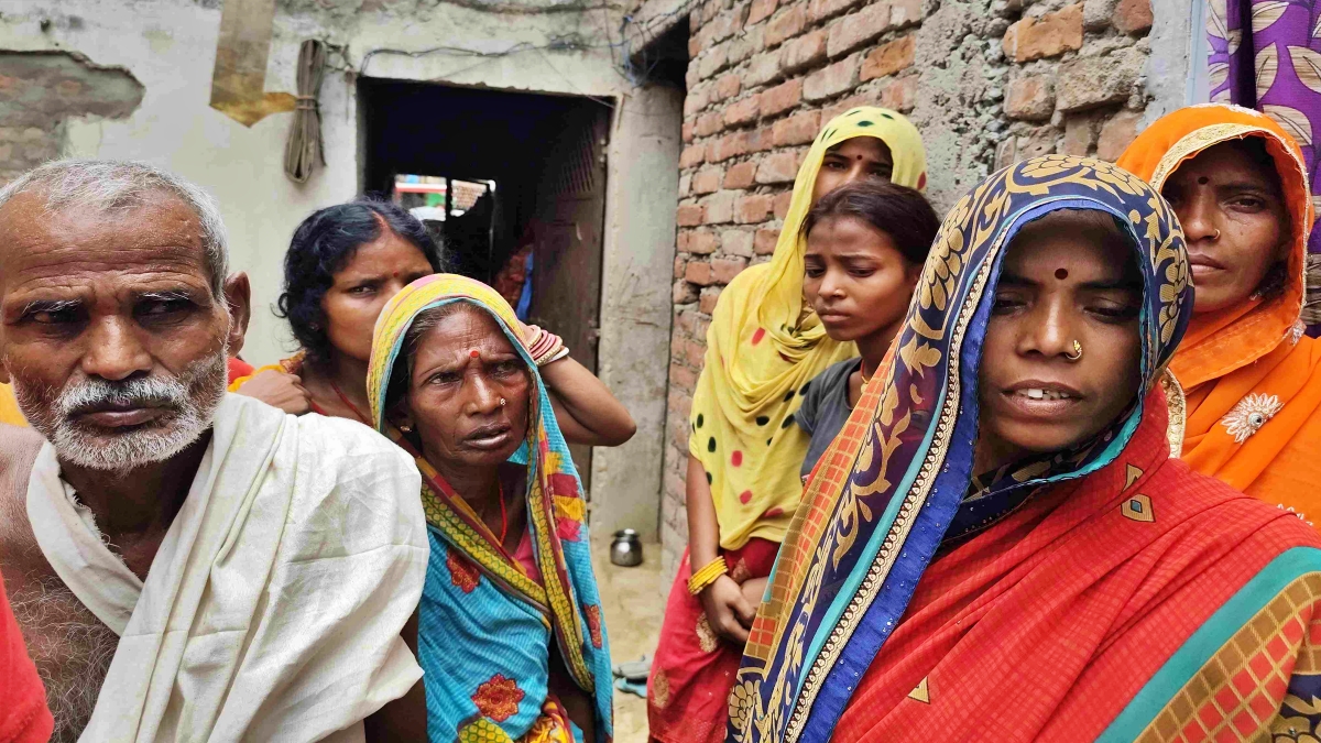 बच्ची की मौत परेशान परिवार