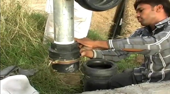 underground pipelines for agriculture in Haryana