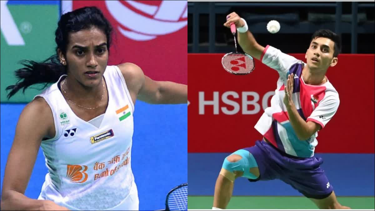 PV Sindhu and Lakshya Sen