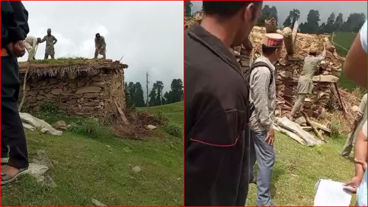 illegal mosque demolished in mandi