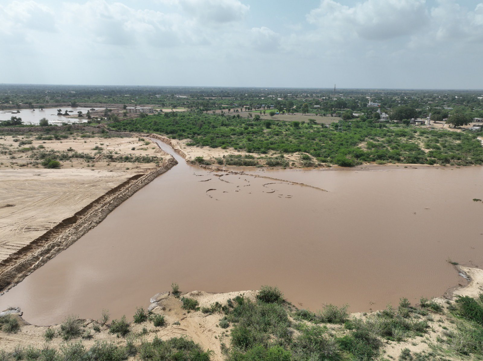 કાઠું તળાવ ભરાયું