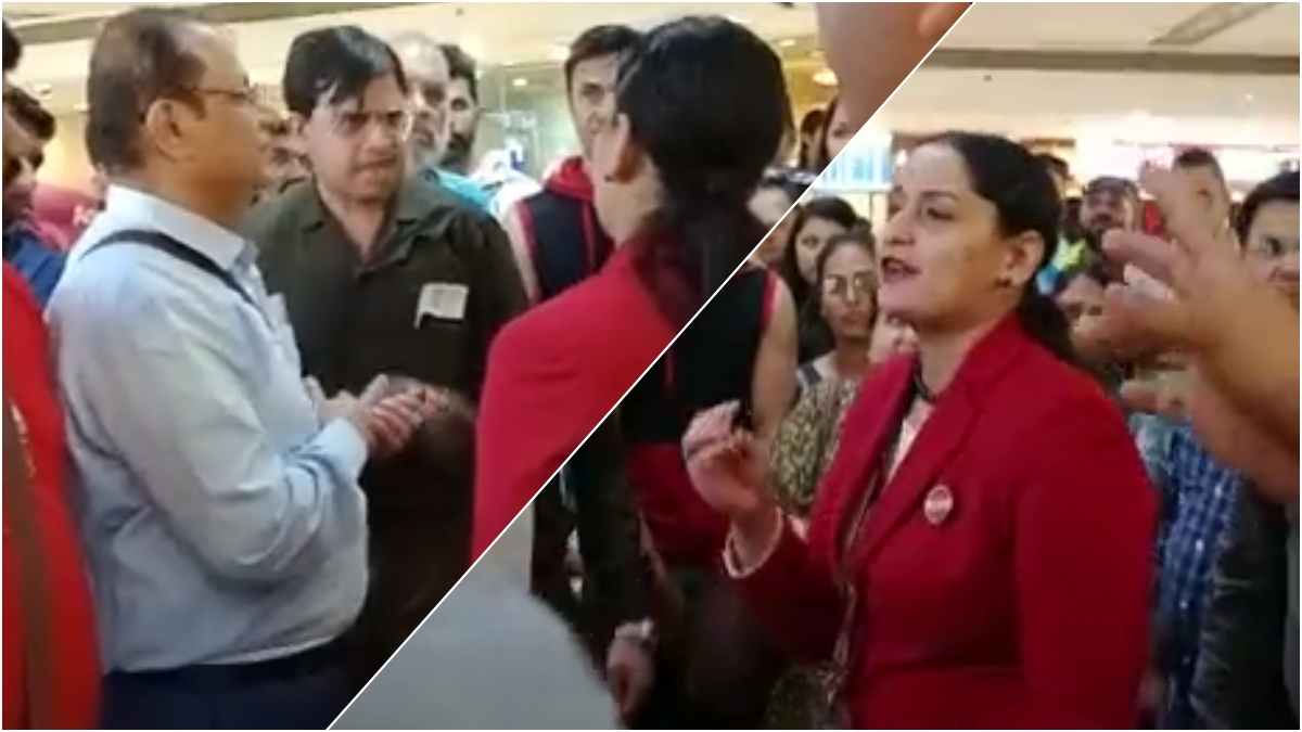 Ruckus on Jaipur Airport