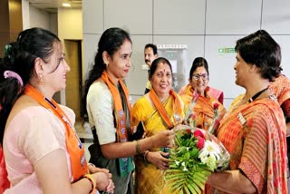 BJP Mahila Morcha National Members reached Bastar