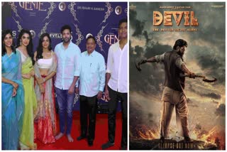 actor Kalyan Ram in Devil movie