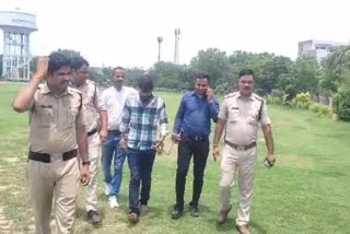 Gwalior police took out a procession of accused