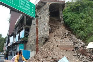 landslide in mussoorie