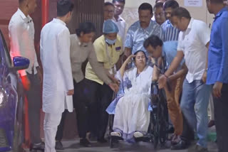 West Bengal Chief Minister Mamata Banerjee underwent minor surgery on her left knee at the state-owned SSKM Hospital here on Thursday. The process of pumping out fluid from her left knee was performed by the doctors.