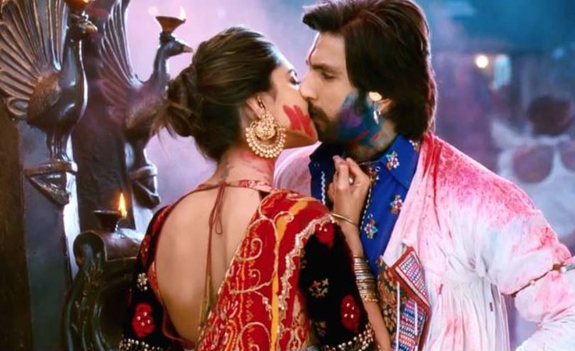 Ranveer Singh Lip Lock Moments  with Deepika Padukone