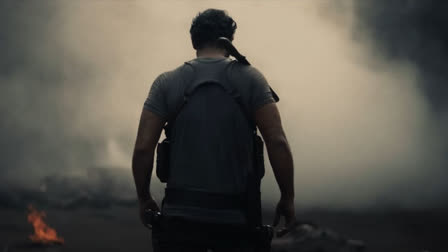 Makers of the upcoming pan-India action thriller film Salaar on Thursday early morning unveiled the official teaser. Taking to Instagram, Prabhas shared a post which he captioned, "The #SalaarCeaseFire teaser has arrived.