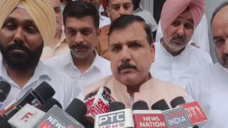 Delhi Member of Parliament Sanjay Singh reached Amritsar