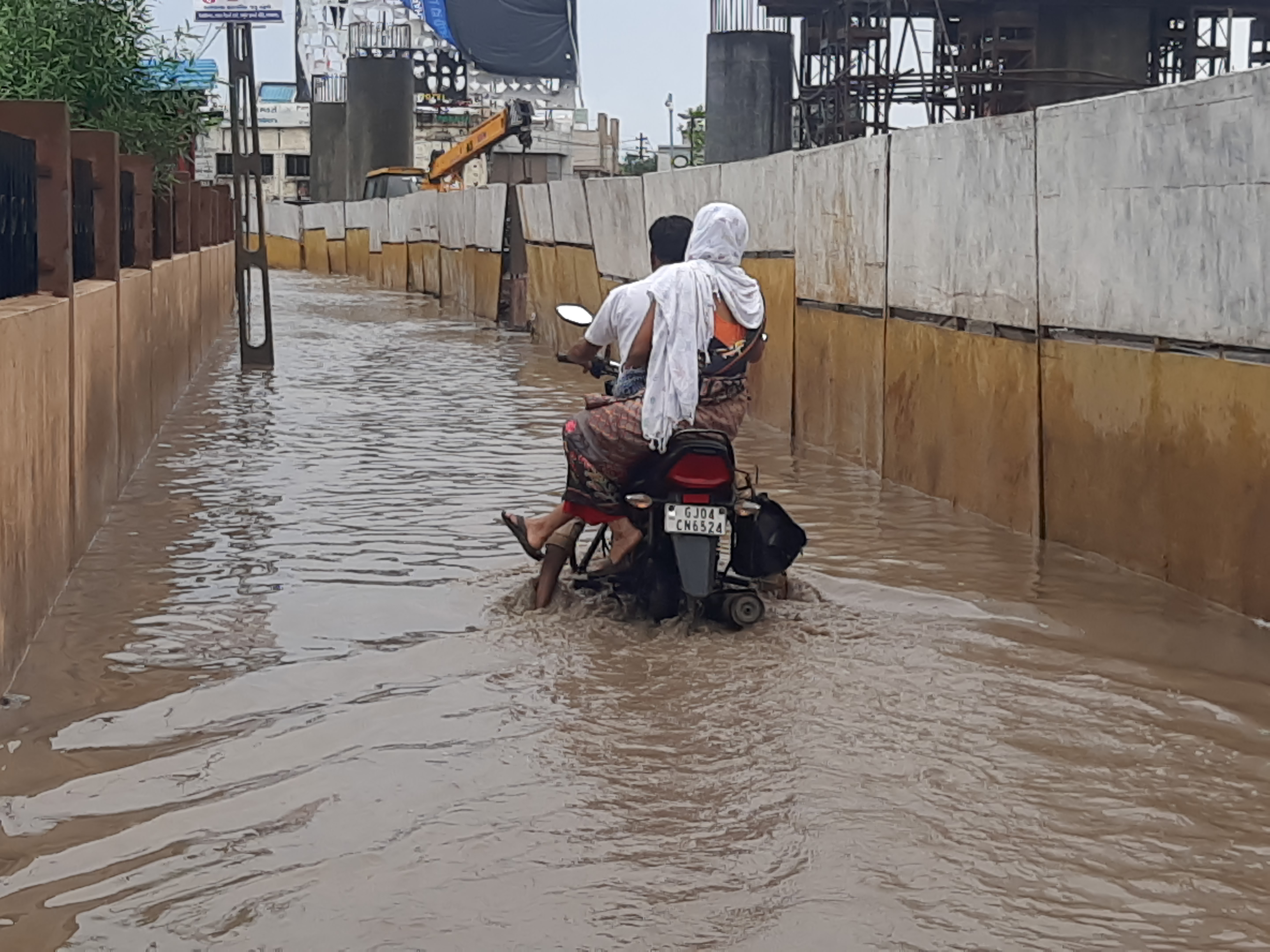 ભાવનગરમાં બીજા રાઉન્ડમાં એક ઇંચથી ત્રણ ઇંચ ઉપર વરસાદ