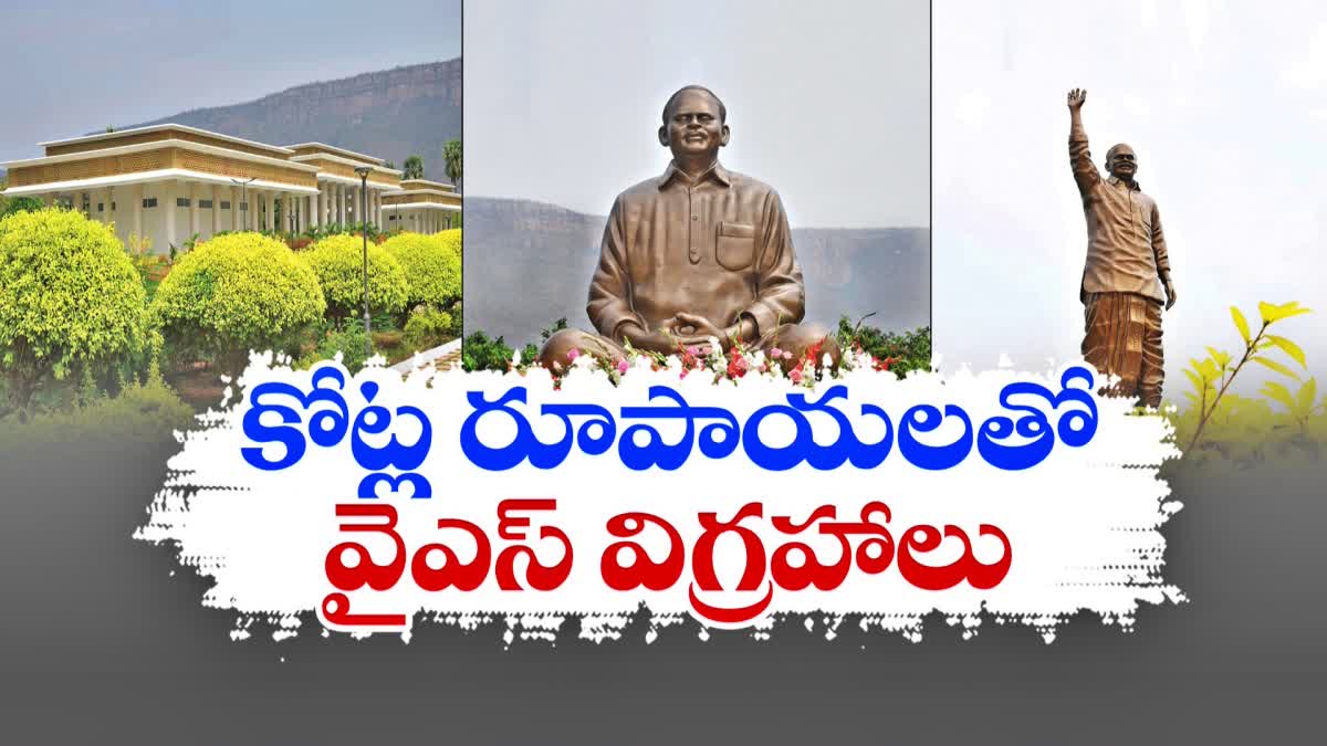 Public Money For YSR Statues