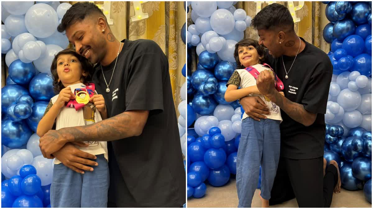 Hardik Pandya Returns Home