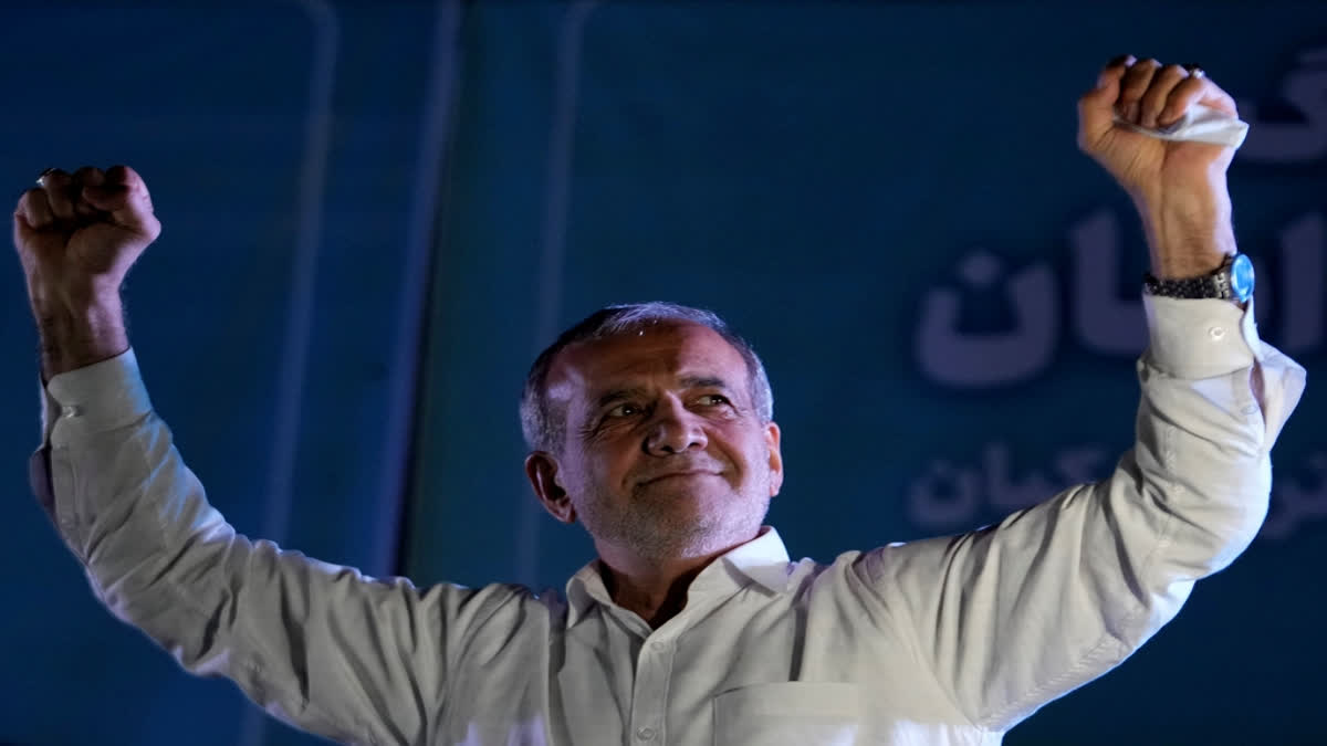 Reformist candidate Masoud Pezeshkian won Iran's runoff presidential election on Saturday.