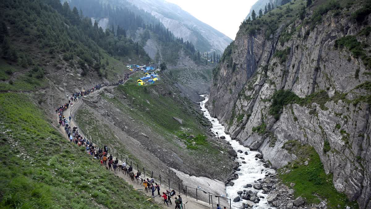 അമര്‍നാഥ് യാത്ര  അമര്‍നാഥ് തീര്‍ഥയാത്ര  AMARNATH CAVE TEMPLE