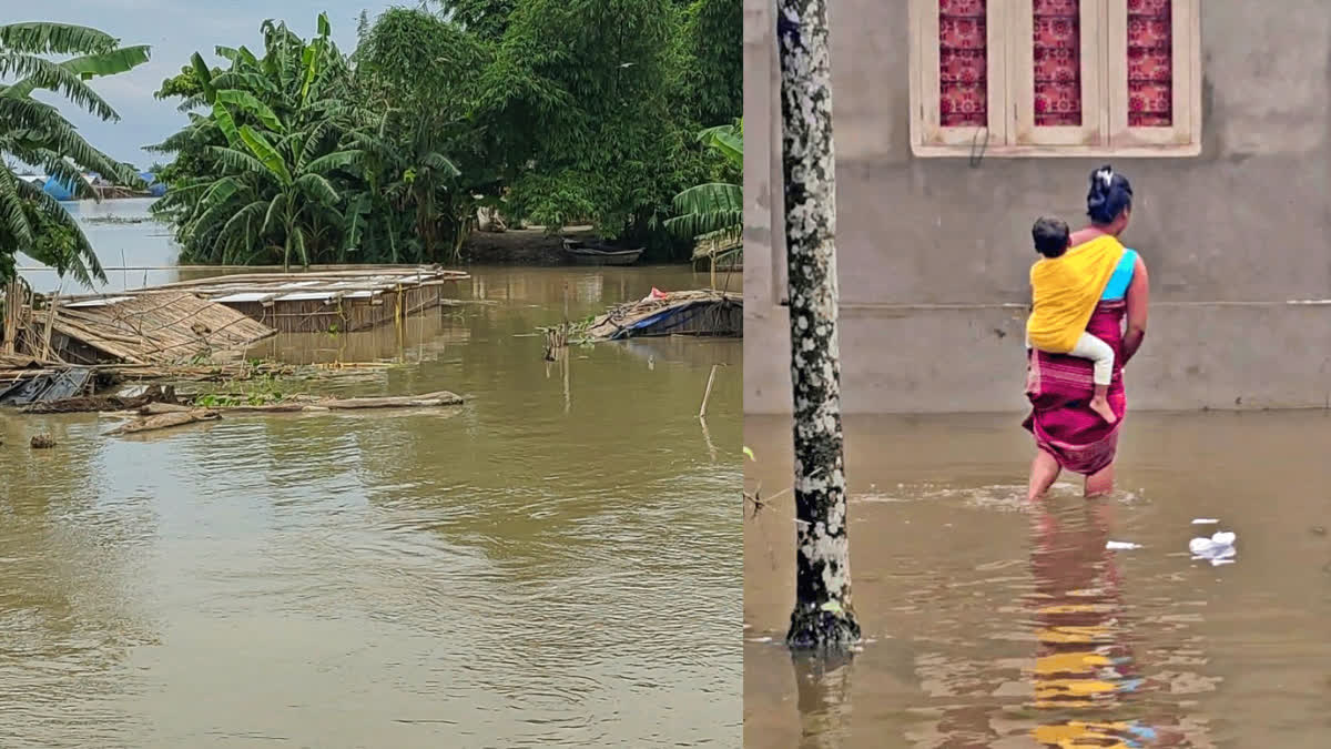 24.22 lakhs people were affected by Assam floods in 30 districts