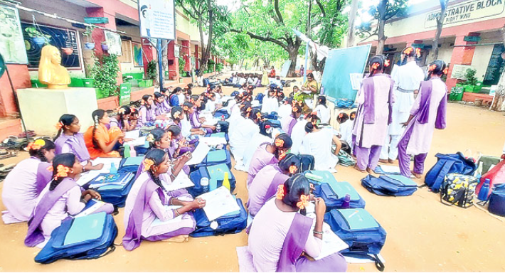 Incomplete of Nadu Nedu Works in AP