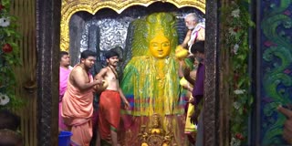 Sahasra Kalasabhishekam in Bhadrakali Temple in Warangal