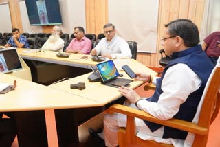 CM Dhami held a meeting of officials