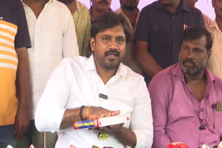 MLA Adireddy Srinivas Comments on YCP Campaign Chariot Burning