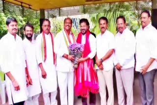 Bandla Krishnamohan Reddy joined Congress