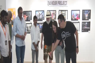 24HourProject International Photo Exhibition 2024 inaugurated in Hyderabad on Saturday.